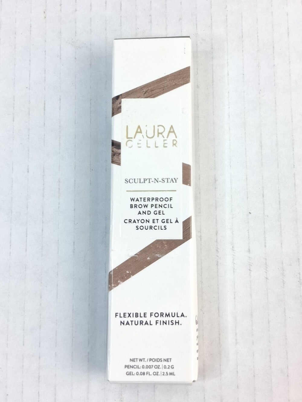 Laura Geller Sculpt-N-Stay Waterproof Brow Pencil & Gel - Blonde